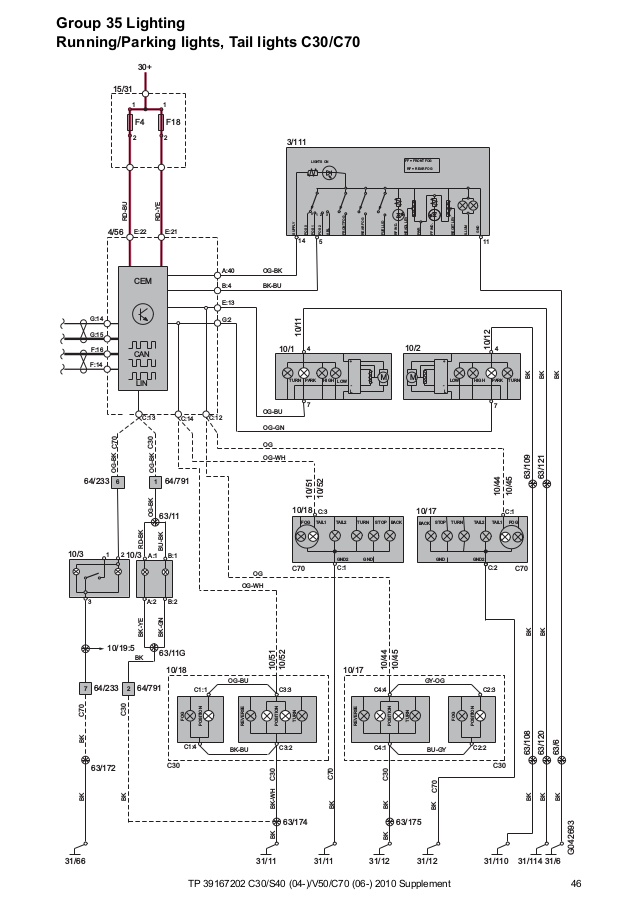 2007 Volvo C30 Wiring Diagram & Service Manual Download – Workshop